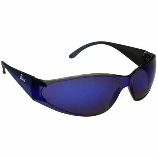 Buy ERB Boas Safety Glasses with Blue Frame and Blue Lens at Pasco Rentals!