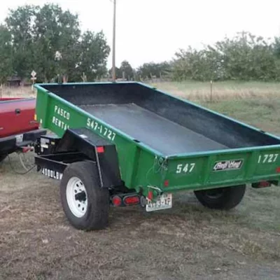 Rent a Dump Trailer from Pasco Rentals!