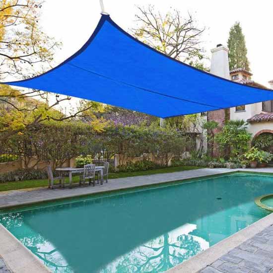 Rectangular 12' x 18' Shade Sail Rental | Pasco Rentals