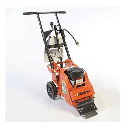 Power clearance floor scraper